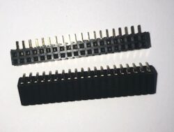 Lišta: SM C02 6805 24 DR - Schmid-M: Lišta: SM C02 6805 24 DR lišta zásuvka - female RM2,00mm úhlová dvouřadá 24pin; délka izolace H=7,2mm; délka pinů=3,0mm; 1A